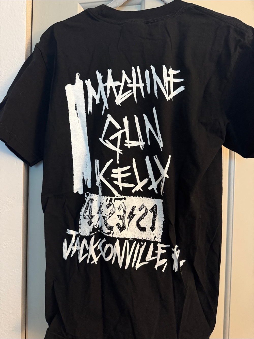 Machine Gun Kelly Black Graphic Tee - Jacksonville Print